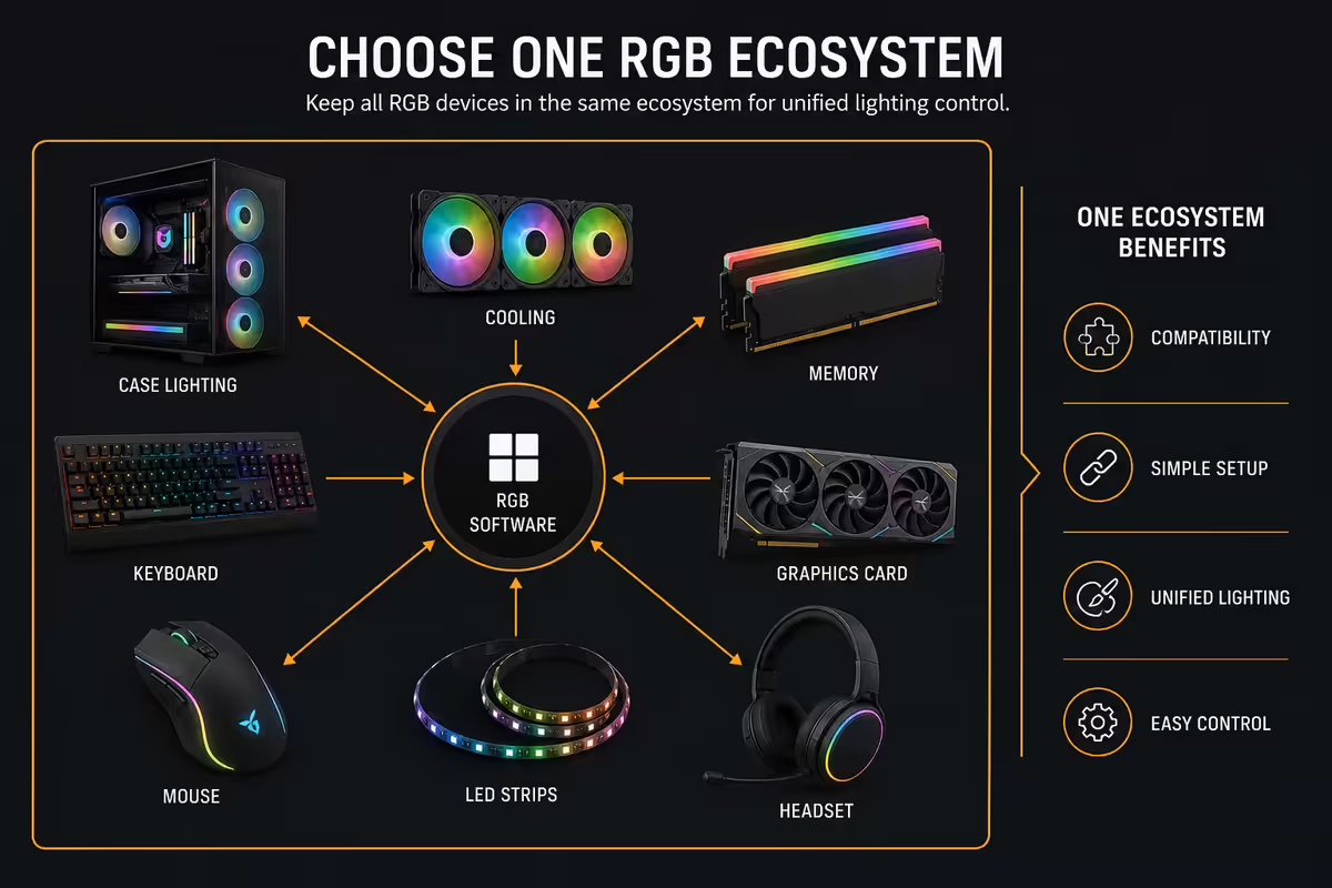 Pick one ecosystem - and only one