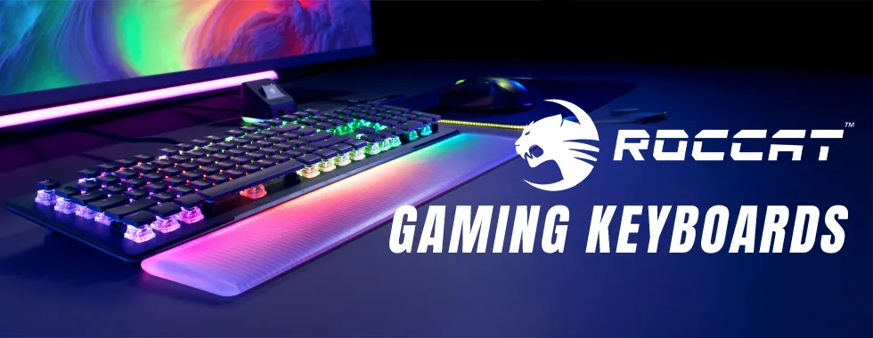 Command Every Victory with ROCCAT Gaming Keyboards 🎮
