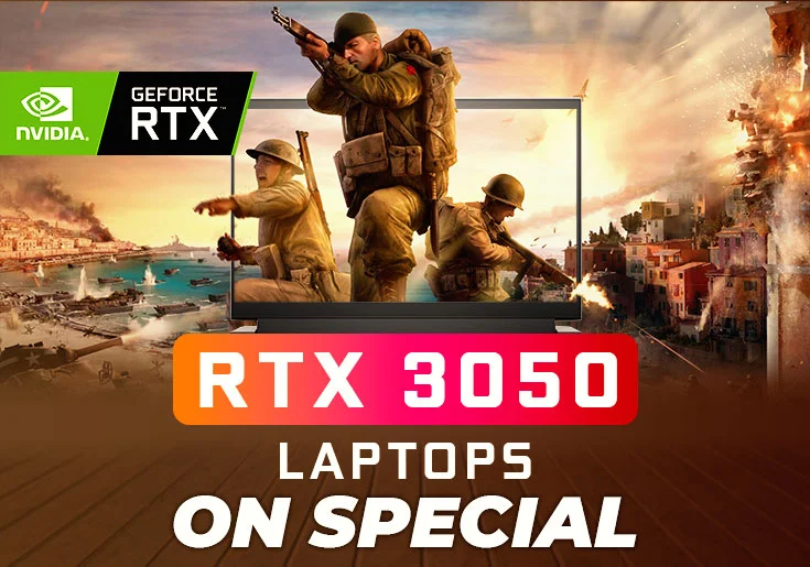 rtx 3050 laptops on special