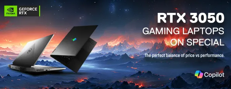 RTX 3050 Gaming Laptops On Special 🔥