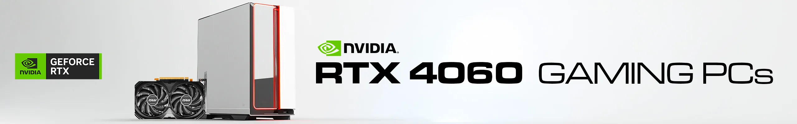 NVIDIA GeForce RTX 4060 Gaming PCs