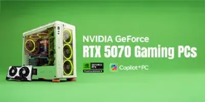 GeForce RTX 5070 Gaming PC's