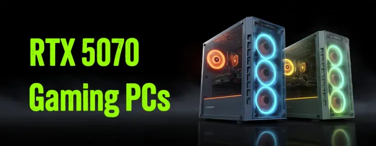 ⚡ RTX 5070 Gaming PCs South Africa — Buy High-Performance RTX 50-Series Gaming Desktops