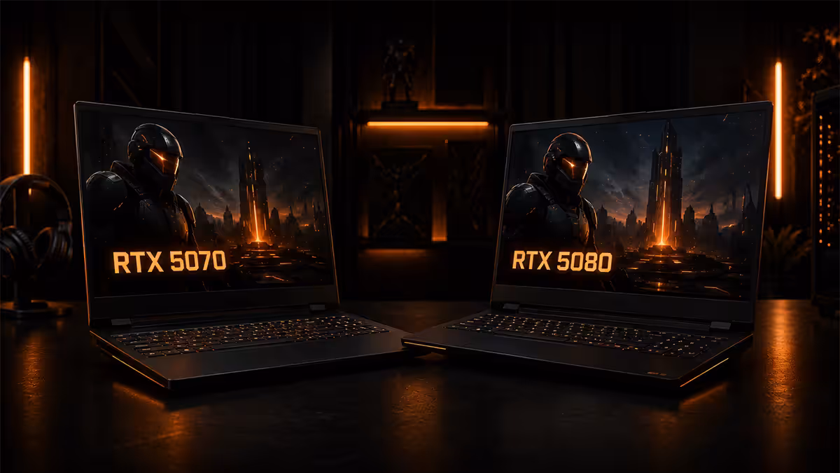 RTX 5070 vs 5080 laptop