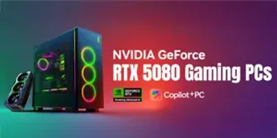 GeForce RTX 5080 Gaming PC's