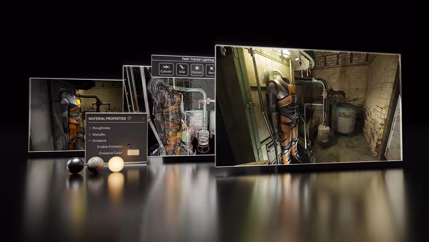 RTX Remix tool enhancing classic game assets with modern ray tracing and DLSS technology