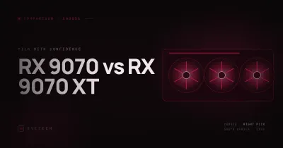 RX 9070 vs RX 9070 XT: AMD Tier Comparison SA