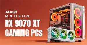 Radeon RX 9070 XT Gaming PC's