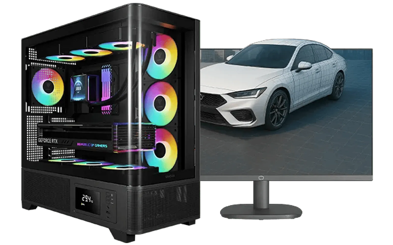 AMD RYZEN 7 5700 RTX Pro 2000 Workstation PC