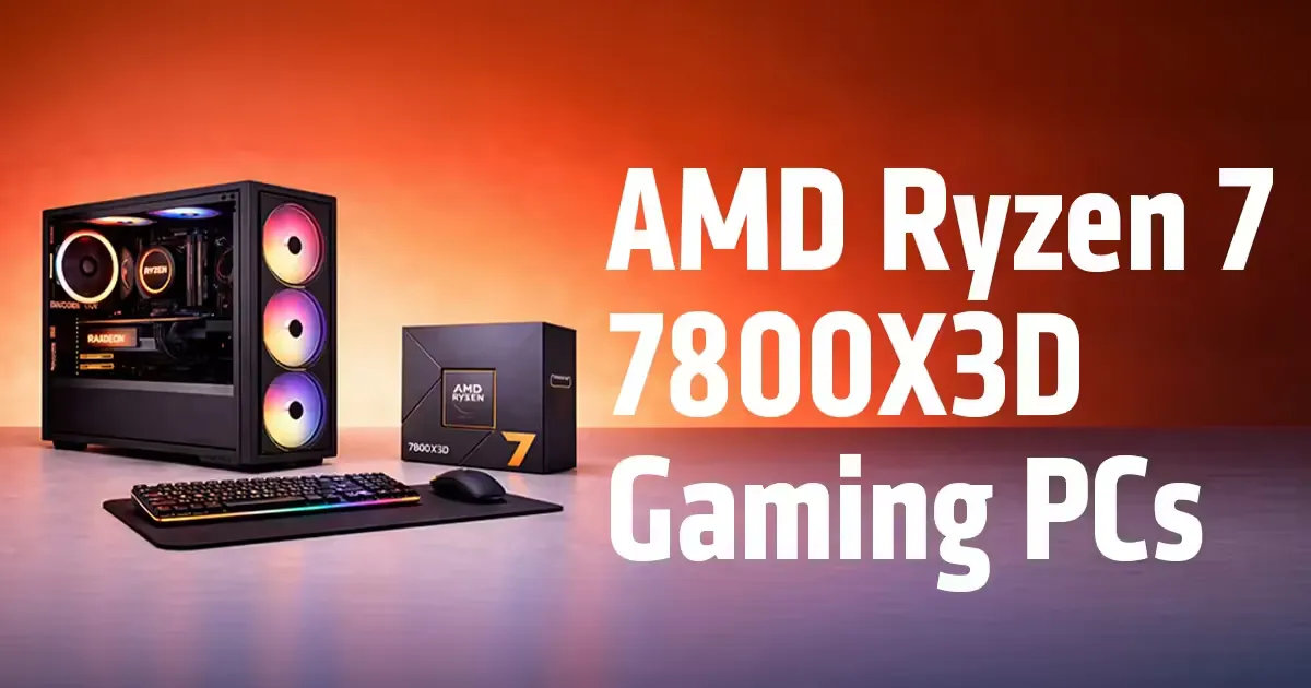AMD Ryzen 7 7800X3D Gaming PCs - Buy in SA | Evetech