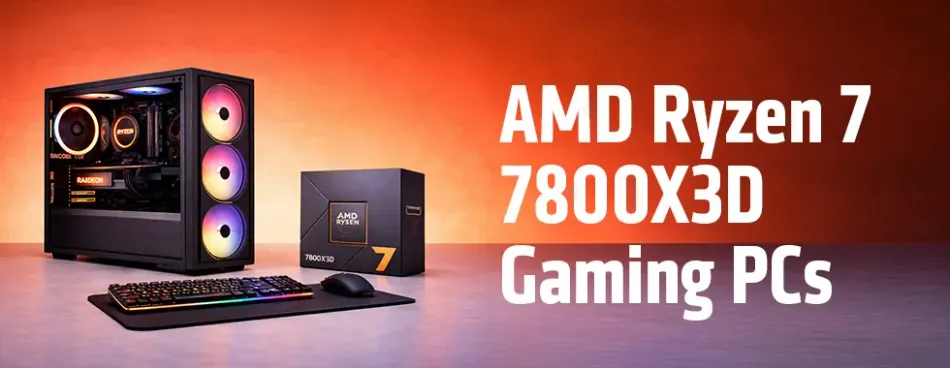 Ryzen 7 7800X3D Gaming PCs in SA | Evetech