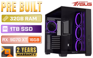ryzen-7-7800x3d-rx-9070-xt-32gb-ddr5-1tb-nvme-gaming-pc - Image 1