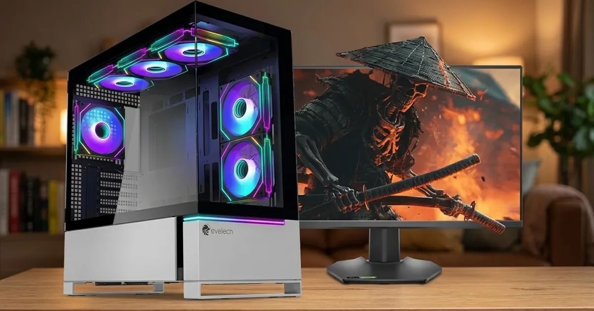 Ryzen 7 9700X + RTX 5070 Gaming PC | 12GB DDR5 | Evetech