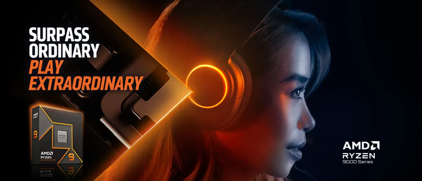 AMD Ryzen 9 9950X processor showcasing high-performance 16-core architecture