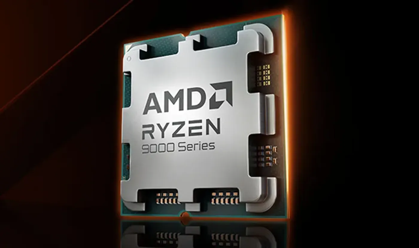 Ryzen 9000 Series image highlighting DDR5 and PCIe 5.0 support