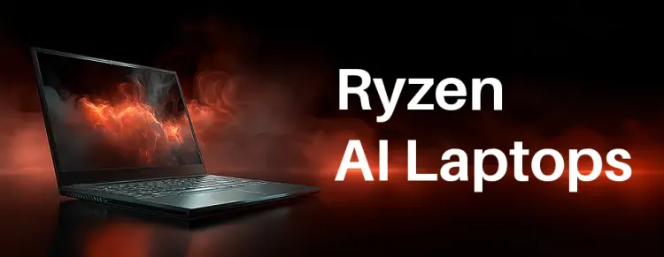 AMD Ryzen AI laptops South Africa - AI performance, gaming, productivity, buy online