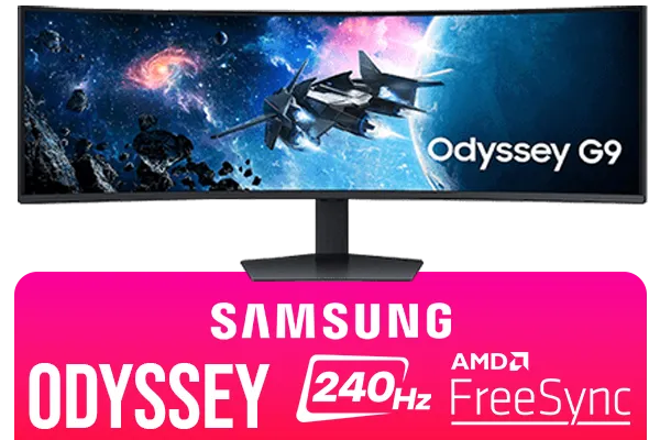 SAMSUNG 49 Inch Odyssey G9 Series Curved Gaming Monitor