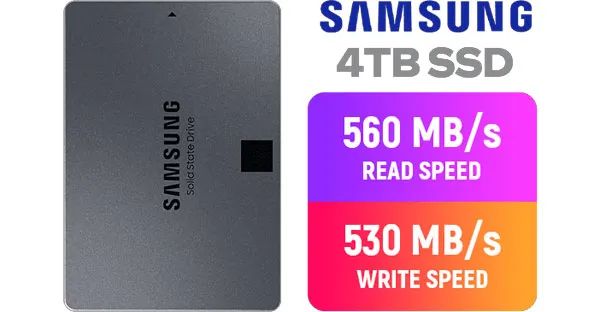 Hard Drive Samsung Ssd 4tb 860 Evo Ssd Drive Samsung Ssd 860 Qvo