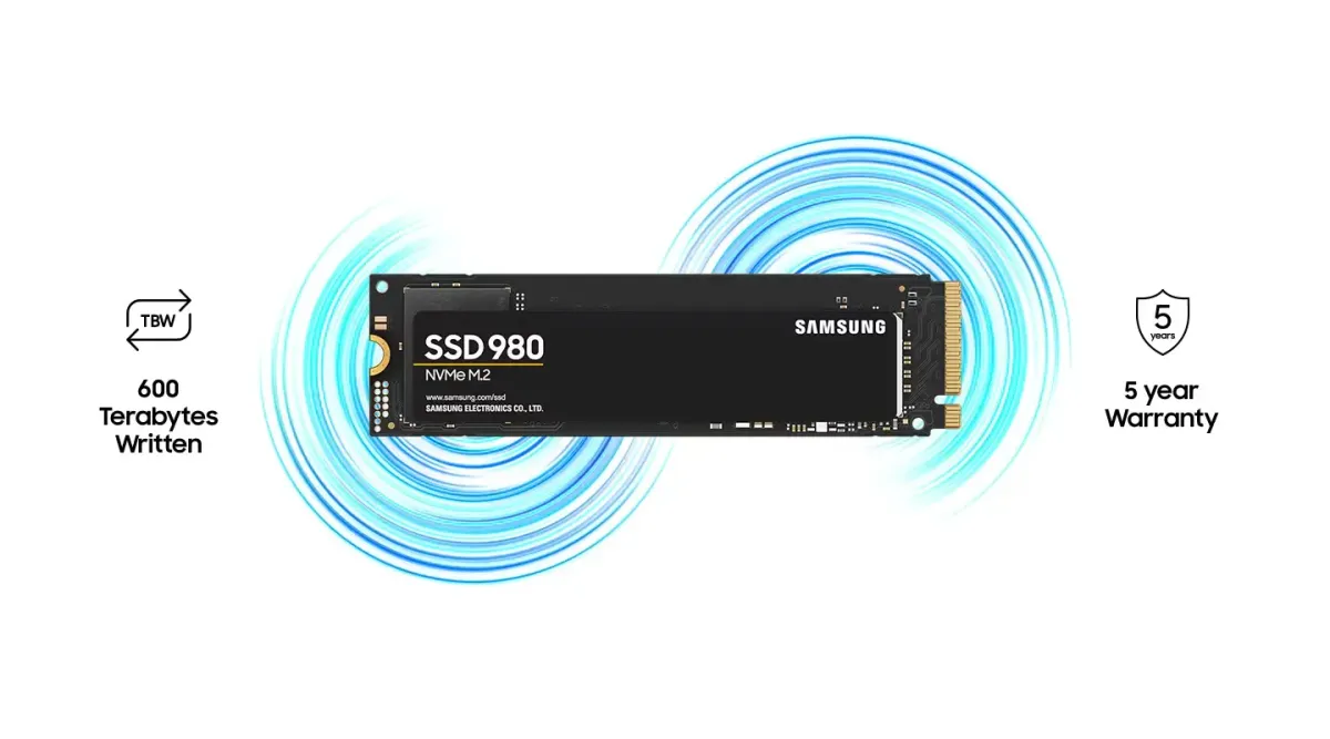Samsung 980 1TB NVMe SSD — 3,500MB/s Read, PCIe 3.0 | Evetech