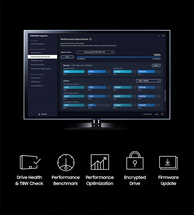 Samsung Magician Software for SSD Management