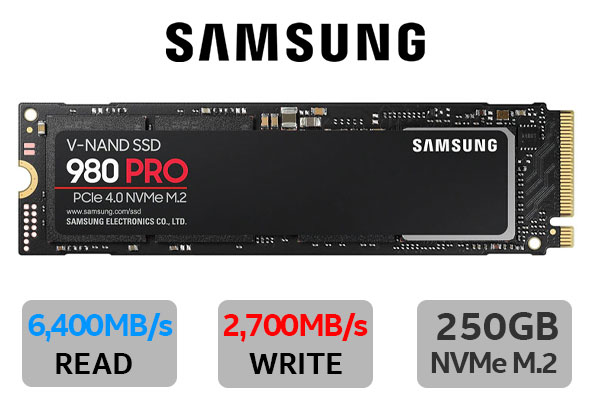 Samsung 980 Pro 250GB NVMe SSD - Best Deal - South Africa