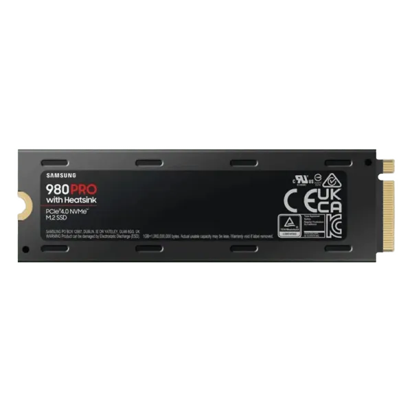 Samsung 980 Pro 1TB Heatsink NVMe SSD - High-Performance Storage
