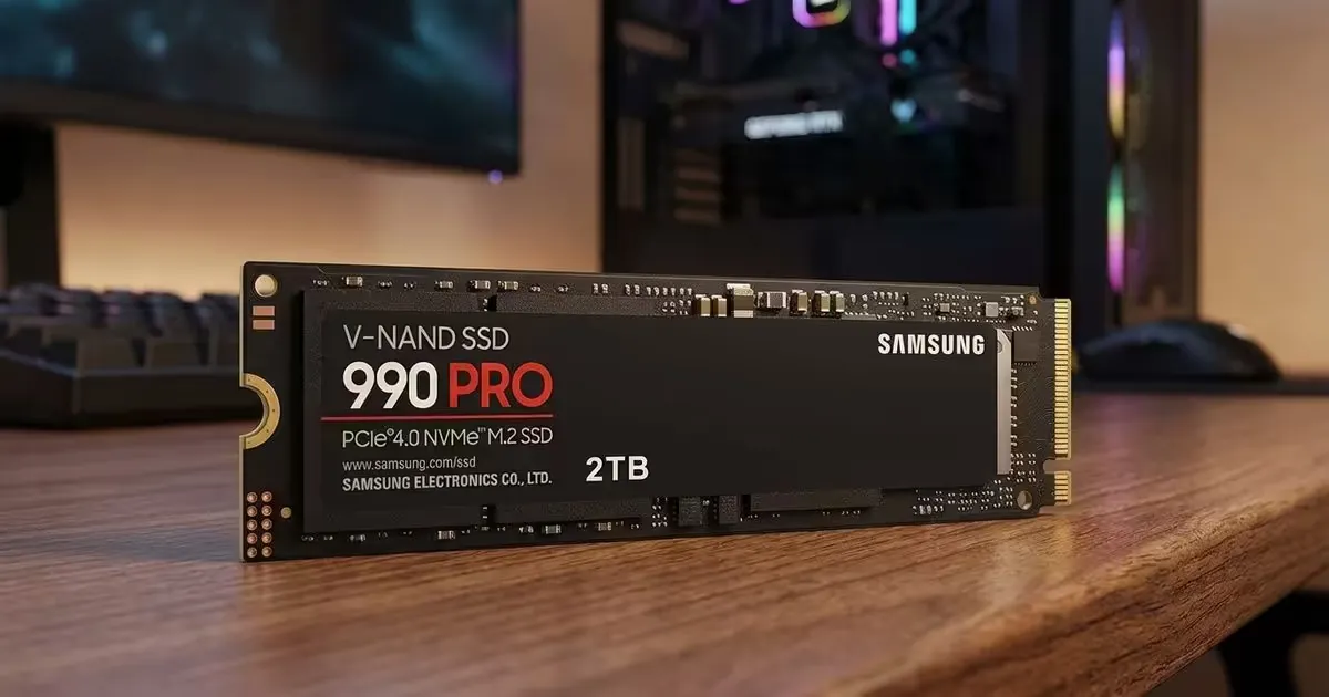 SAMSUNG 990 PRO 2TB PCIe 4.0 M.2 SSD - Fast NVMe Storage | Evetech