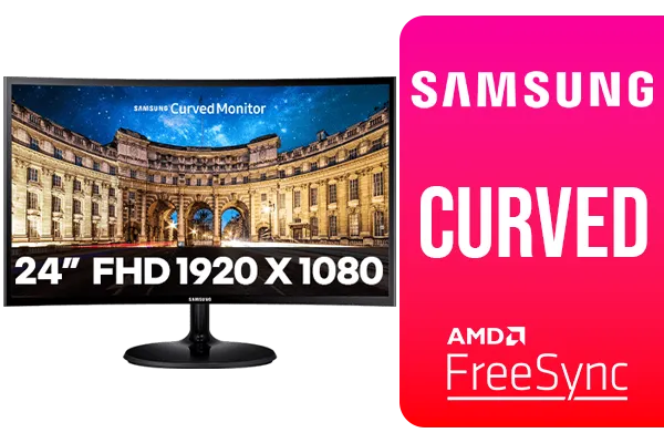 Samsung CF390 24" FHD Curved Monitor