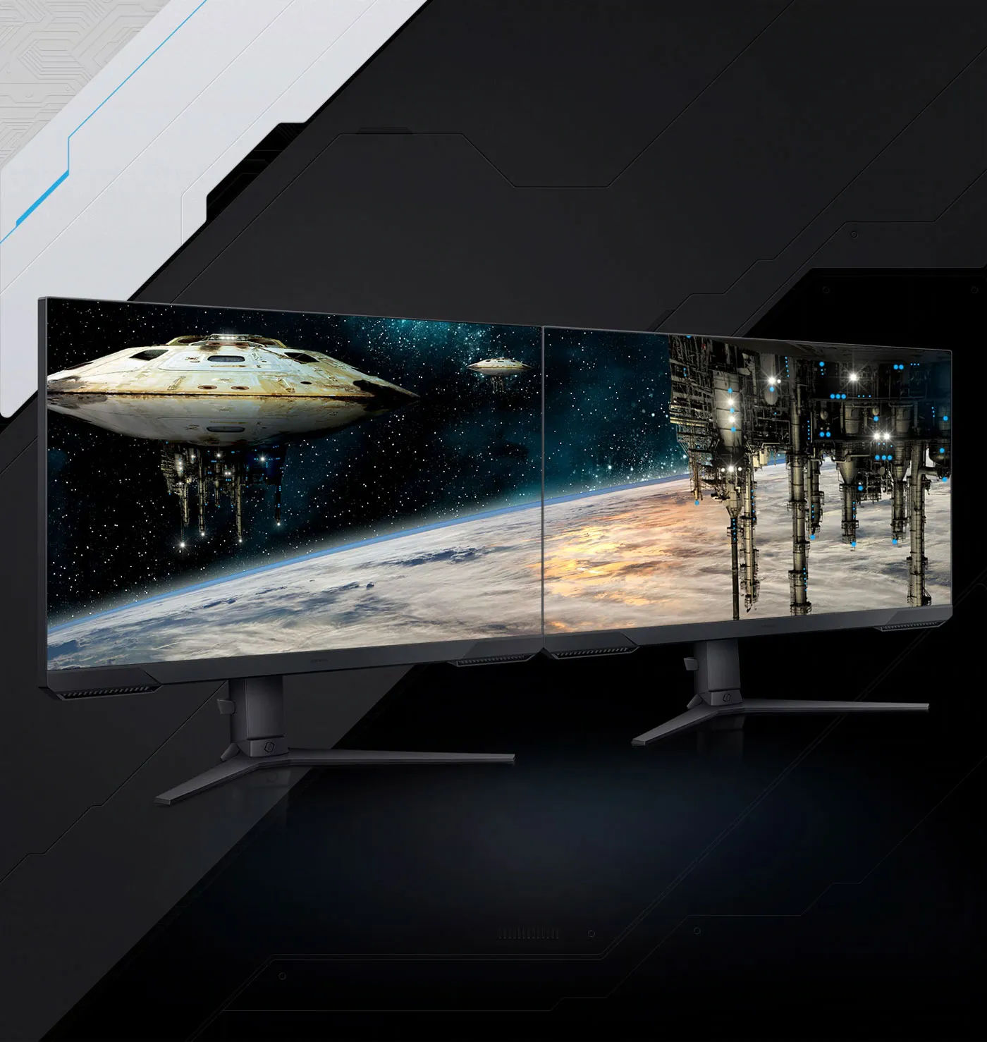 Samsung Odyssey G3 Series Gaming Monitor - Desktop View
