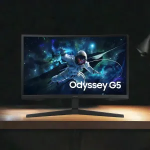 Samsung Odyssey G55C 27" Curved QHD 165Hz Gaming Monitor - image 9