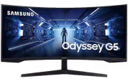 Samsung Odyssey G55T 34" Ultra WQHD 165Hz Curved Gaming Monitor - image 2