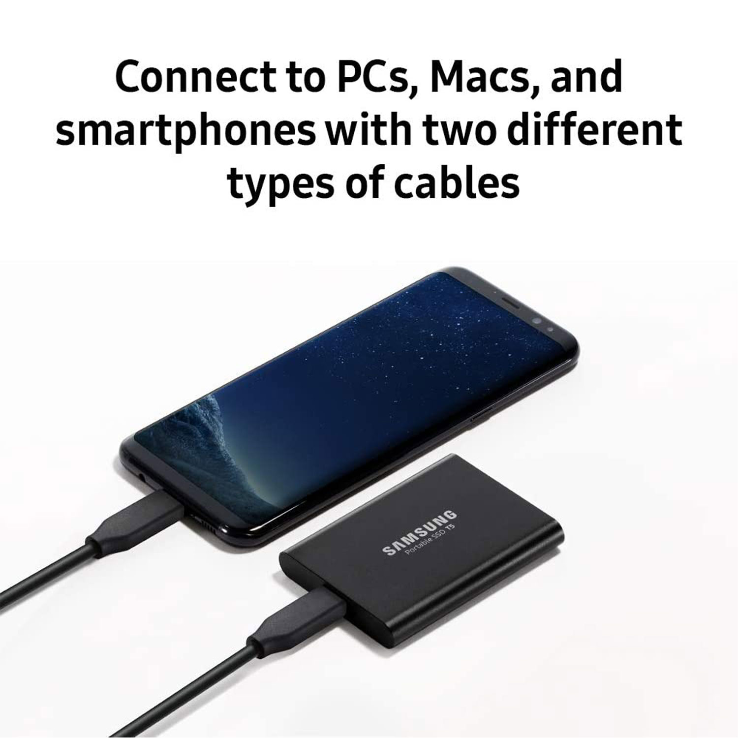 Samsung T5 1TB Portable SSD - Black - Best Deal - South Africa
