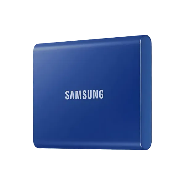 Buy Samsung T7 2TB Portable SSD - Fast & Reliable Storage - Blue