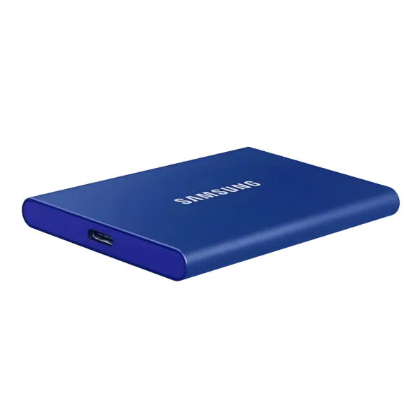 Buy Samsung T7 2TB Portable SSD - Fast & Reliable Storage - Blue