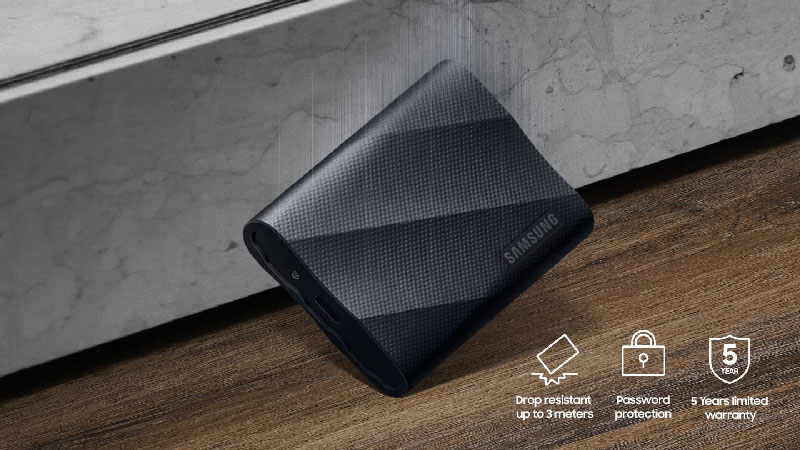 Buy SAMSUNG T9 1TB Portable SSD - Fast and Reliable Storage