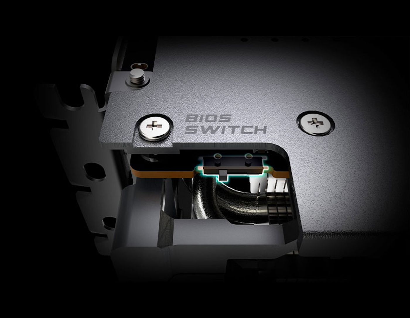 Dual BIOS switch for OC mode and Secondary mode