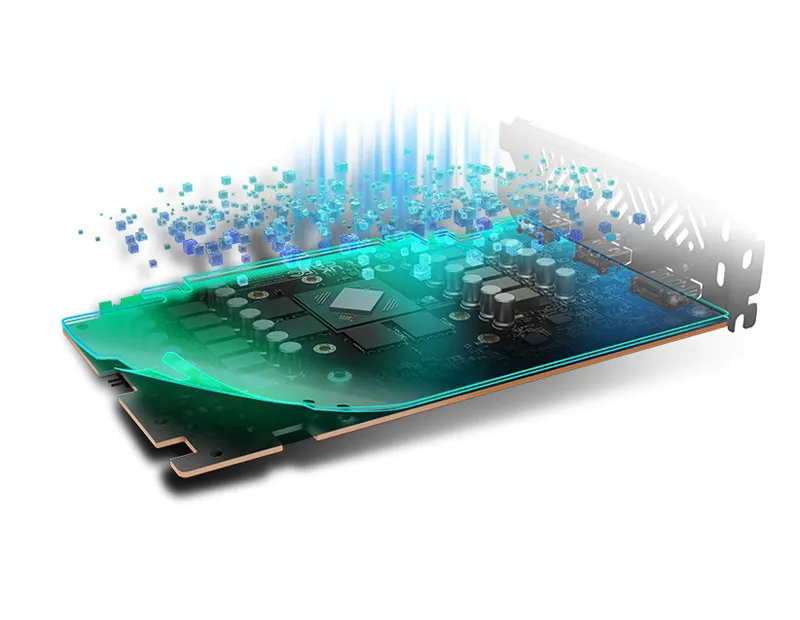 Reinforced High TG Copper PCB for Stability and Durability High TG Copper PCB in Sapphire RX 9060 XT