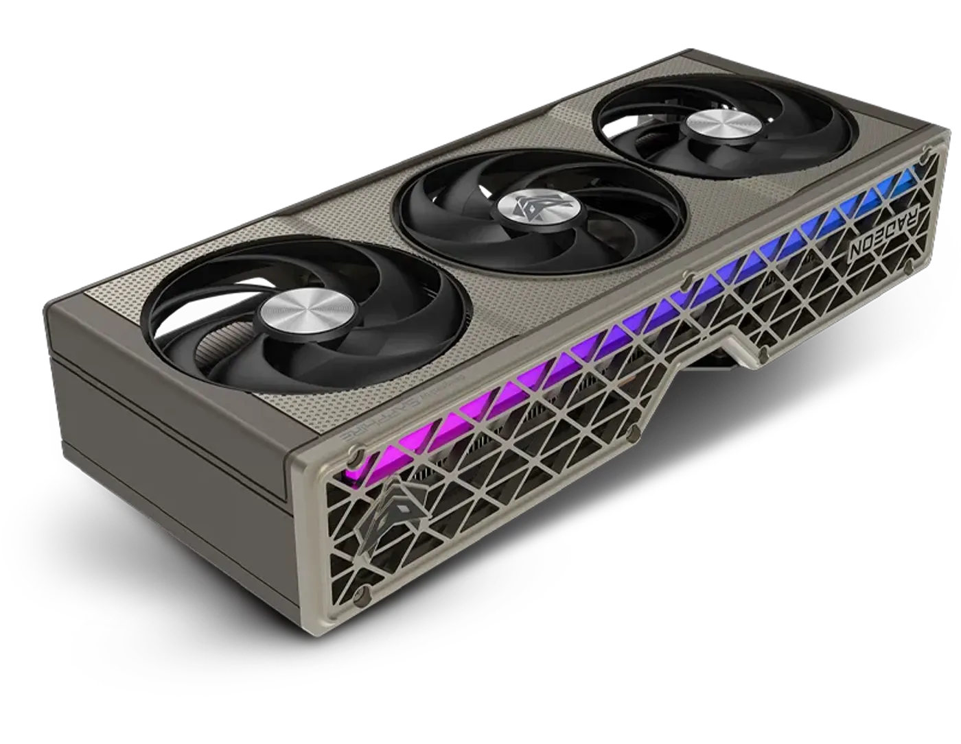 Sapphire TRI-X cooling technology featuring three-fan GPU design