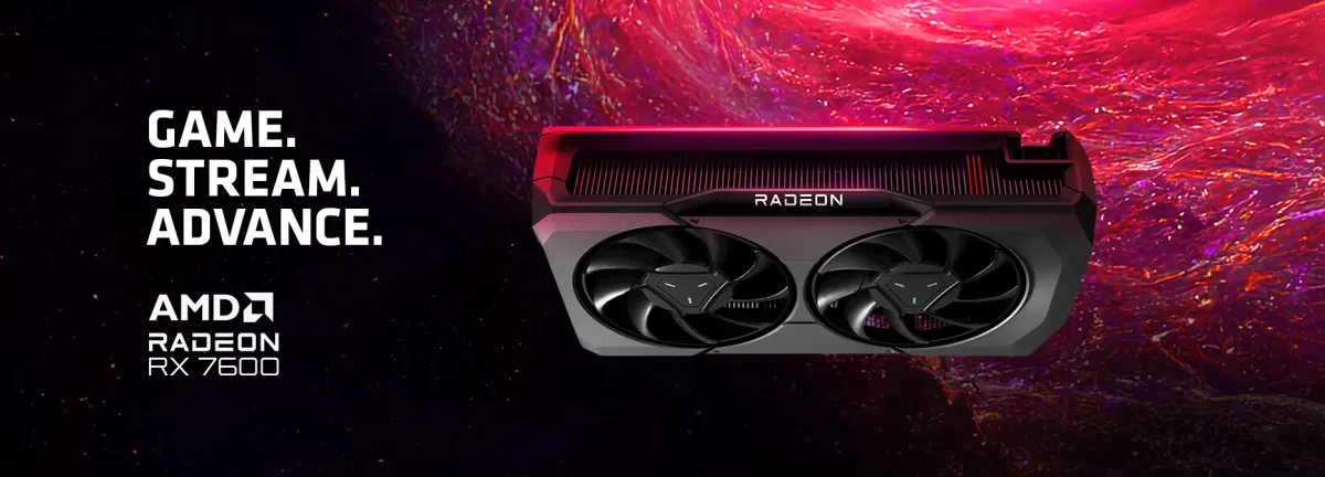 SAPPHIRE Pulse RX 7600 8GB GDDR6 - Ultimate Gaming Graphics | Evetech