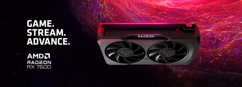 SAPPHIRE Pulse RX 7600 8GB GDDR6 - Ultimate Gaming Graphics | Evetech