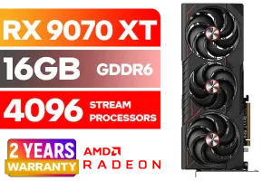 SAPPHIRE RX 9070 XT 16GB GDDR6 Gaming Graphics Card - image 1