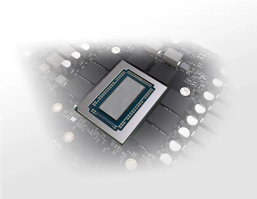 High-quality aluminum backplate providing structural support and heat dissipation