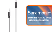 Saramonic SR-C2000 3.5mm TRS to Lightning Audio Adapter - image 1