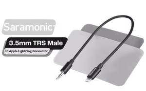 Saramonic SR-C2000 3.5mm TRS to Lightning Audio Adapter - image 1
