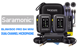 Saramonic Blink500 Pro B4 Wireless Microphone - Image 1