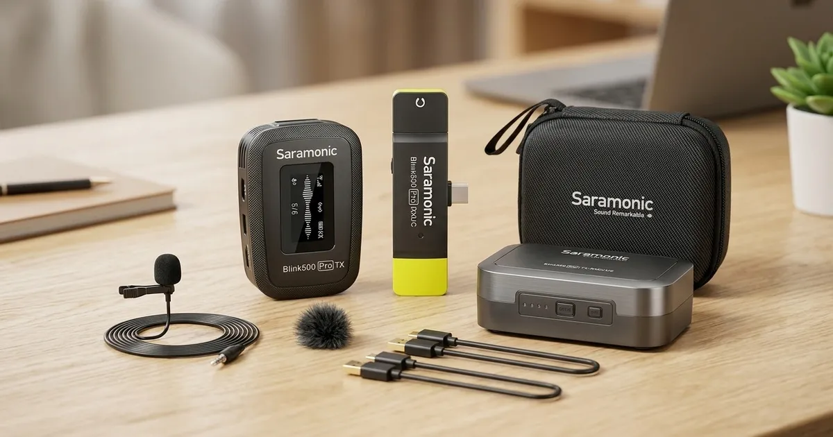 Saramonic Blink500 Pro B5 Dual-Channel Wireless Microphone | Evetech