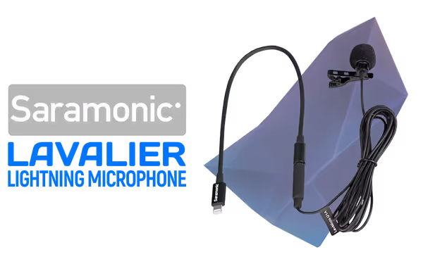Saramonic LavMicro U1A Lightning Lavalier Microphone for iPhone - image 1 Saramonic LavMicro U1A Lightning Lavalier Microphone for iPhone - image 1