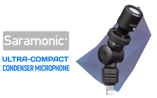 Saramonic SMARTMICDIMINI Lightning Omnidirectional Condenser Microphone - image 1 Saramonic SMARTMICDIMINI Lightning Omnidirectional Condenser Microphone - image 1