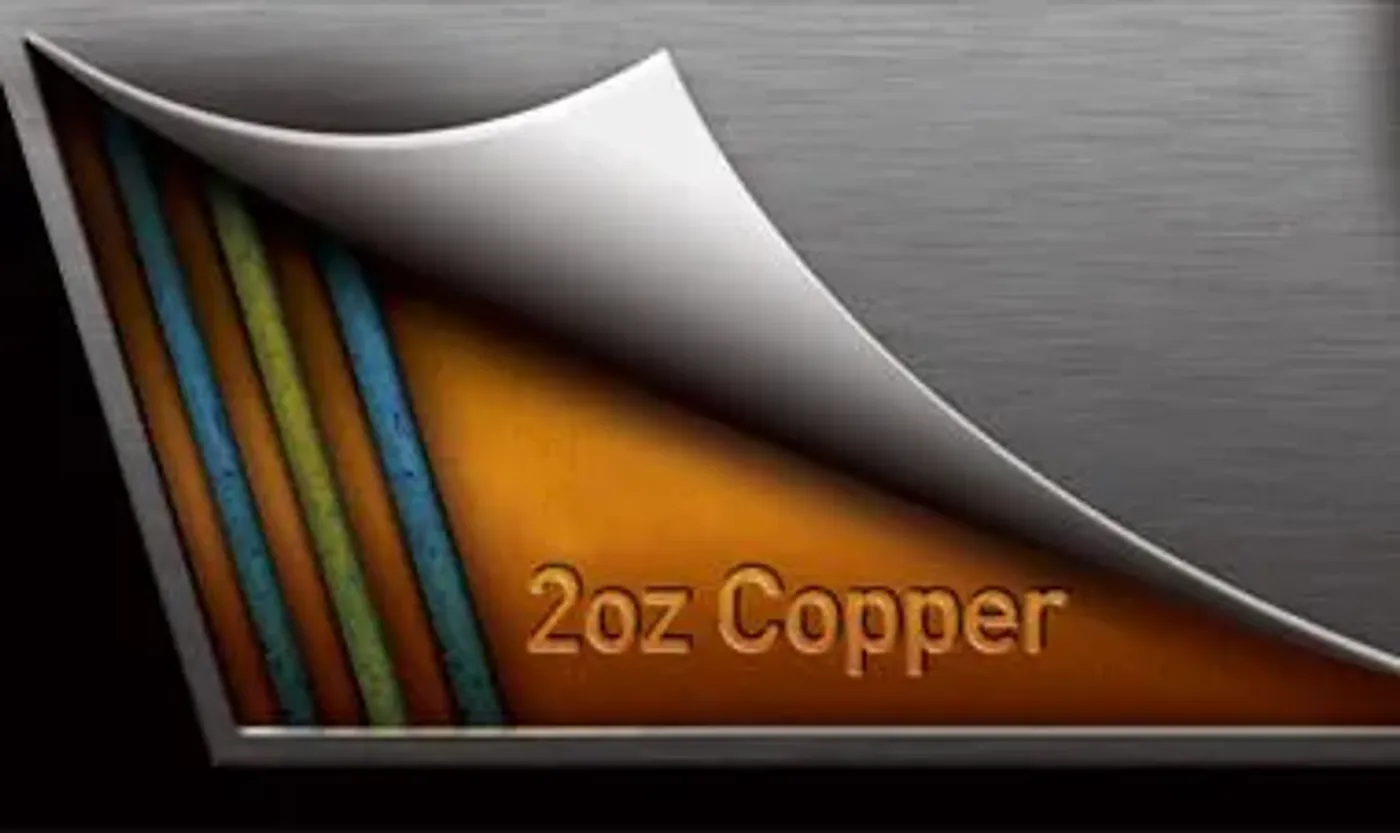 2oz Copper PCB layer illustration