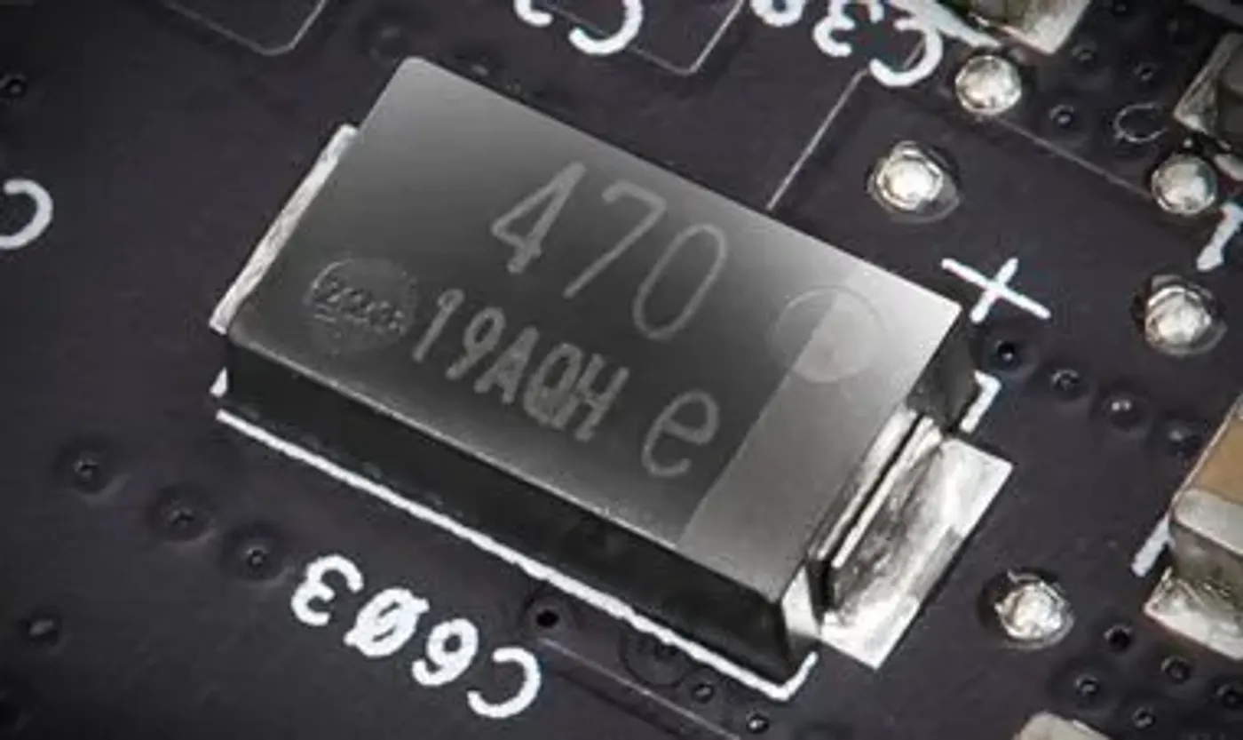 High-reliability Japanese SP-Cap capacitors